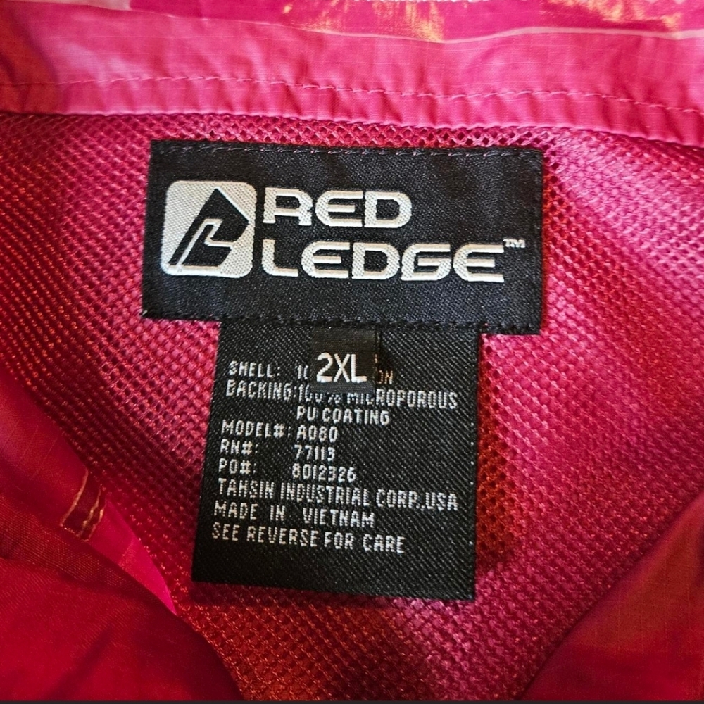 Raspberry Hooded Windbreaker - image 2